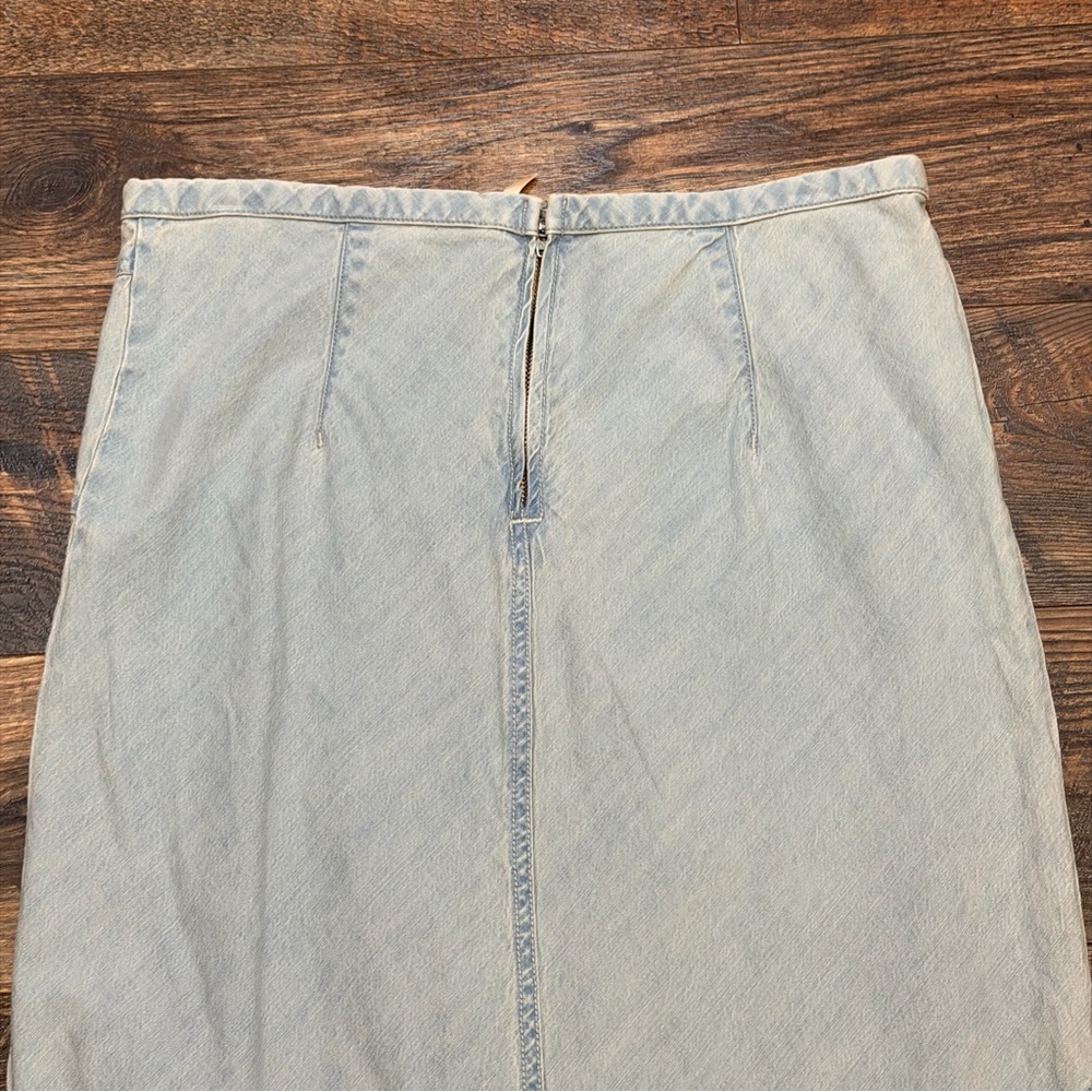 Free People Muse moment mid-rise maxi/midi skirt size 12 - Picture 9 of 16
